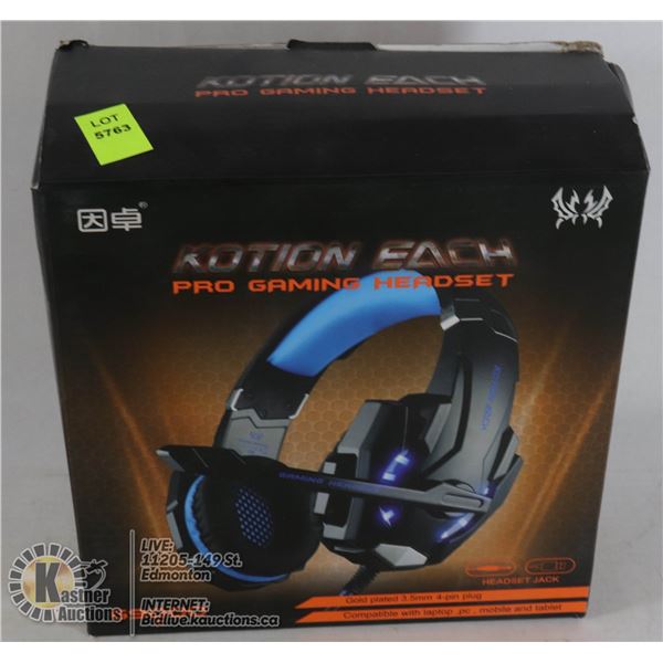 MOTION EACH PRO GAMING HEADSET