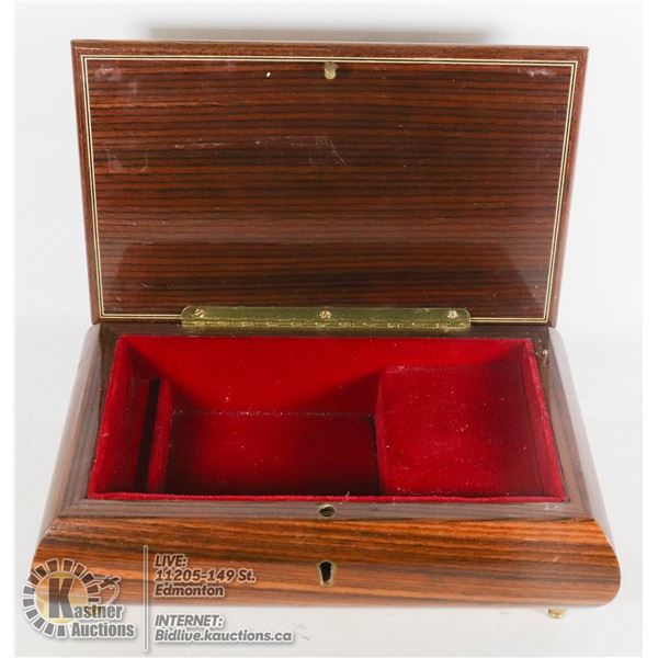 VINTAGE REUGE EXOTIC WOOD