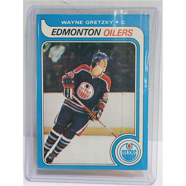 GRETZKY ROOKIE CARD REPRINT FROM 1979
