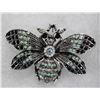Image 1 : WASP RHINESTONE BROOCH