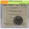 Image 1 : 1997 CANADIAN 5 CENT COIN WINNIPEG MINT ICCS-SP-66