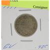 Image 1 : 1919 CANADIAN GEORGE V SILVER 25 CENT COIN