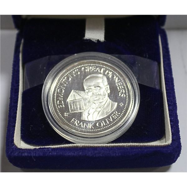 SCARCE 1980 .999 SILVER PROOF KLONDIKE DOLLAR