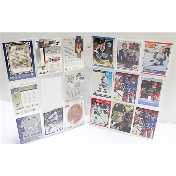 21 X GRETZKY CARDS INCLUDING INSERTS