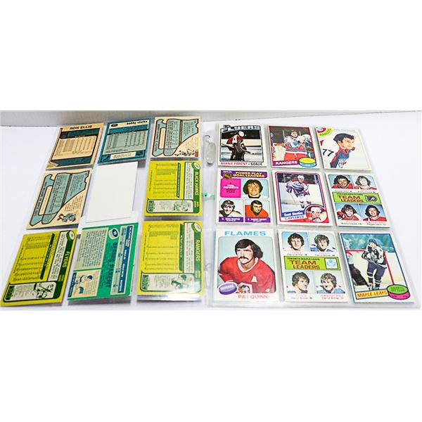 53 X STAR NHL PLAYER CARDS '70'S TO '80'S ERA