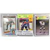 Image 1 : 3 X COLLECTORS GRETZKY CARDS 1980'S