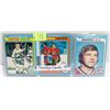 Image 1 : 3 X HOF 79-80 CARDS HULL HOWE DRYDEN NICE SHAPE