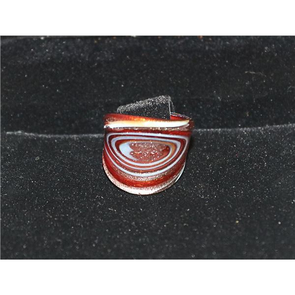 MURANO GLASS RING SZ 7