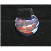 Image 1 : MURANO GLASS RING SZ 8