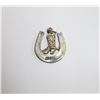 Image 1 : VINTGE .925 SILVER HORSESHOE & BOOT PENDANT