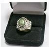 Image 1 : .925 SILVER NATURAL STONE RING SZ 6.5