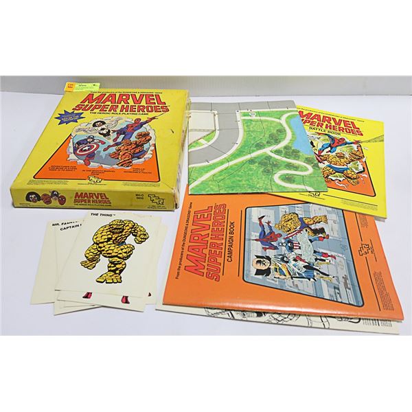1984 MARVEL SUPERHERO ROLL PLAYING GAMETSR