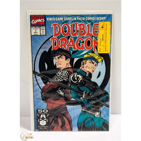 MARVEL COMICS DOUBLE DRAGON #1