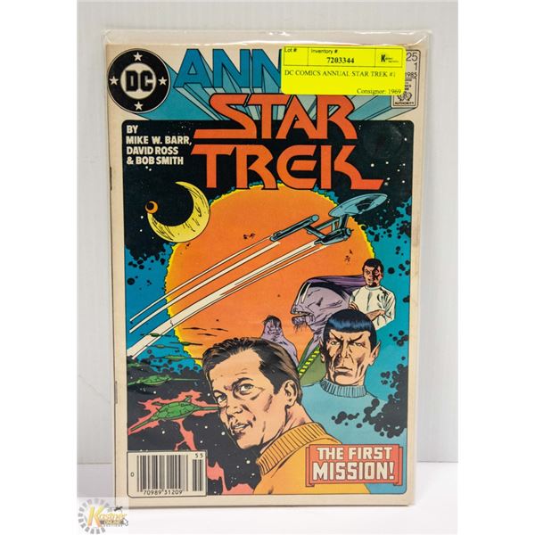 DC COMICS ANNUAL STAR TREK #1