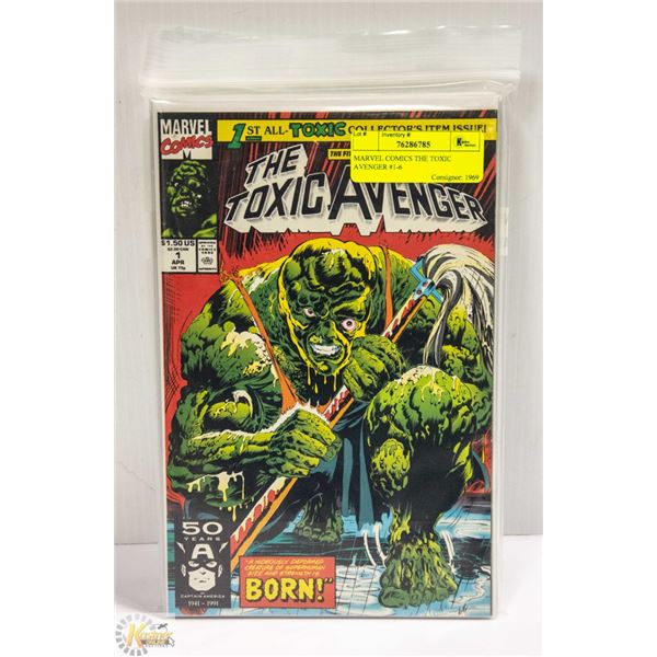 MARVEL COMICS THE TOXIC AVENGER #1-6