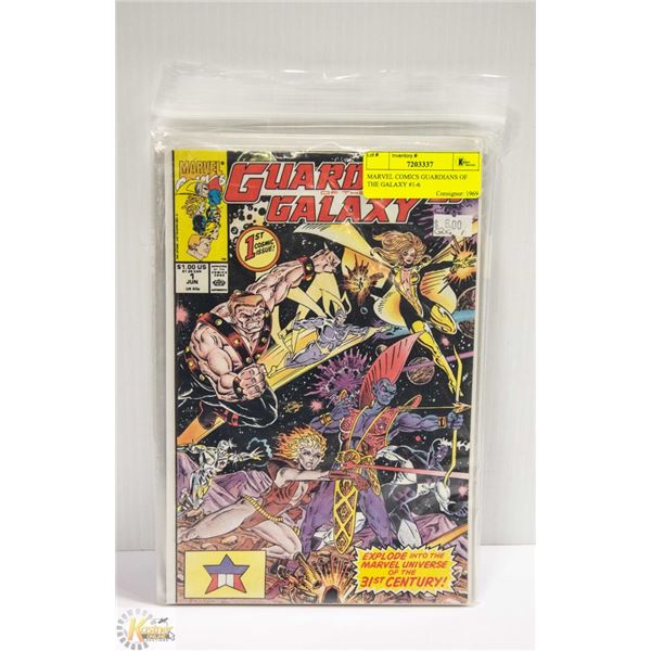 MARVEL COMICS GUARDIANS OF THE GALAXY #1-6