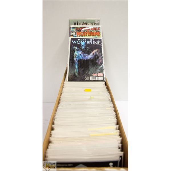 LONG BOX OF ALL WOLVERINE COMICS