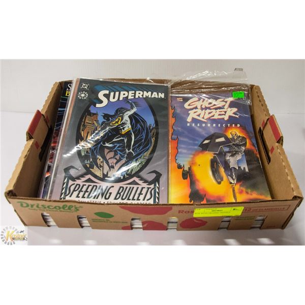 BOX WITH GRAPHIC NOVELS