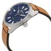 Image 6 : NEW DIESEL BLUE DIAL LEATHER STRAP 44MM MSRP $285