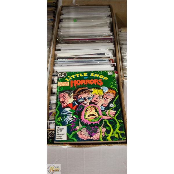 UNSEARCHED LONGBOX WITH ASSORTED COMICS