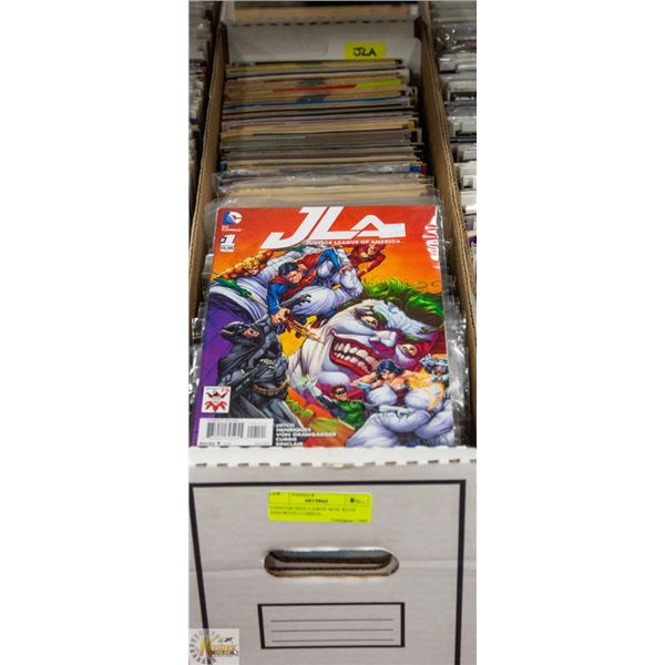 UNSEARCHED LARGE BOX WITH ASSORTED COMICS