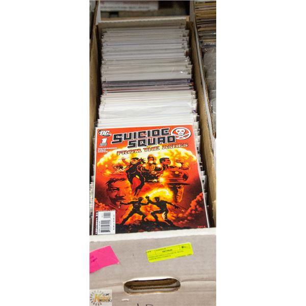 UNSEARCHED LONGBOX WITH ASSORTED COMICS