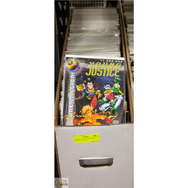 UNSEARCHED LARGE BOX WITH ASSORTED COMICS