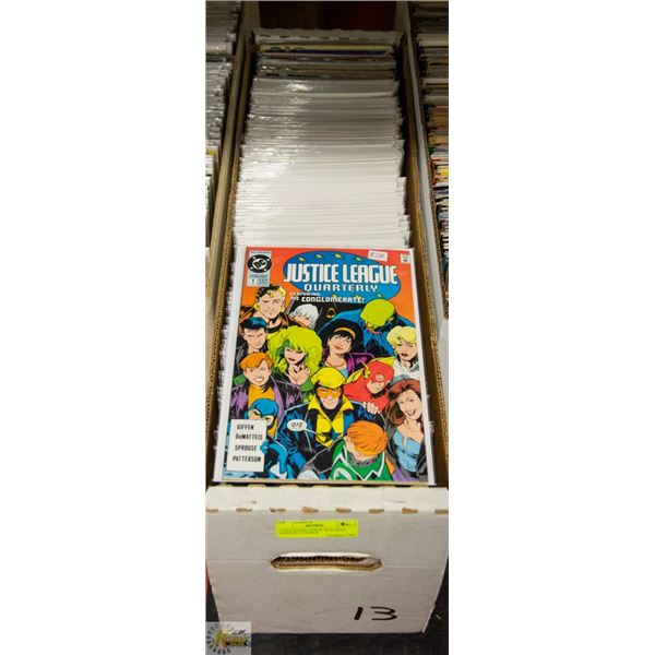 UNSEARCHED LARGE BOX WITH ASSORTED COMICS