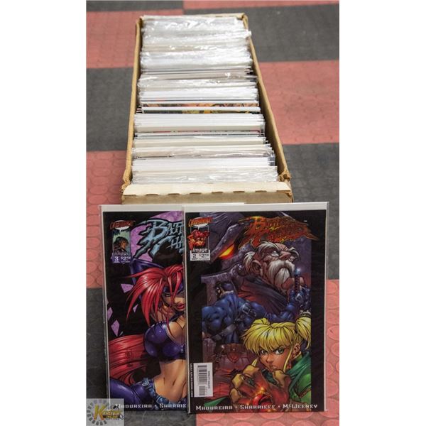 UNSEARCHED LARGE BOX WITH ASSORTED COMICS