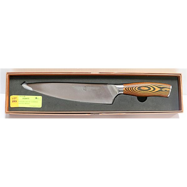 FIERY PHOENIX CHEF 8" GERMAN STEEL CARVING KNIFE