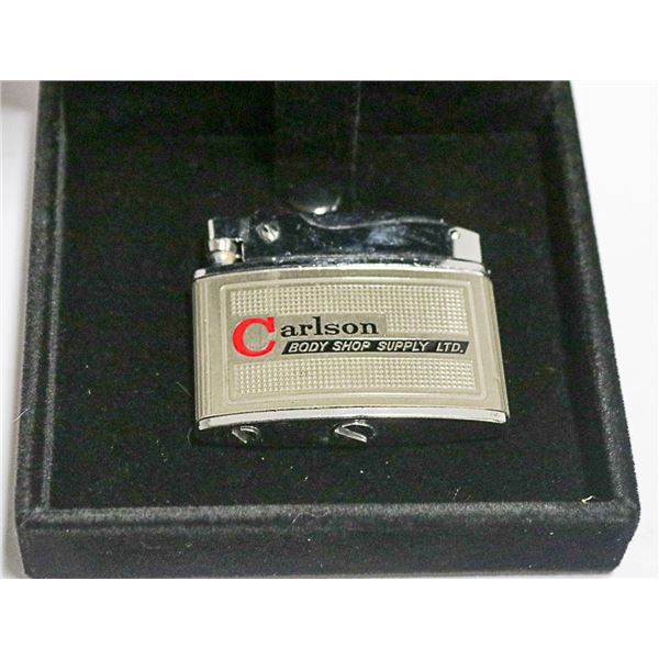 CARLSON 1960S ADVERTISING LIGHTER
