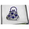 Image 1 : LADIES PURSE RHINESTONE BROOCH