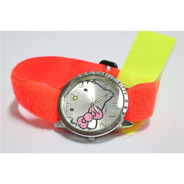 HELLO KITTY NEW WATCH WORKS