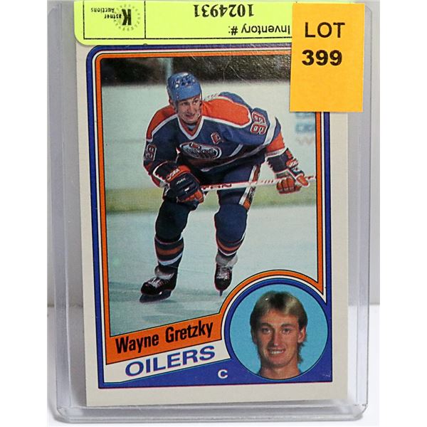 1984-85 O-PEE-CHEE # 243 GRETZKY CARD