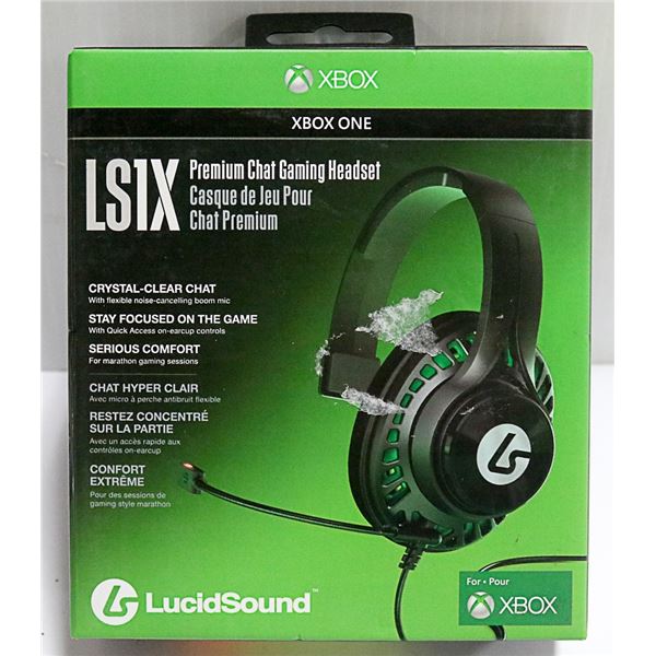 LUCID SOUND LS1X CHAT HEADSET FOR XBOX ONE