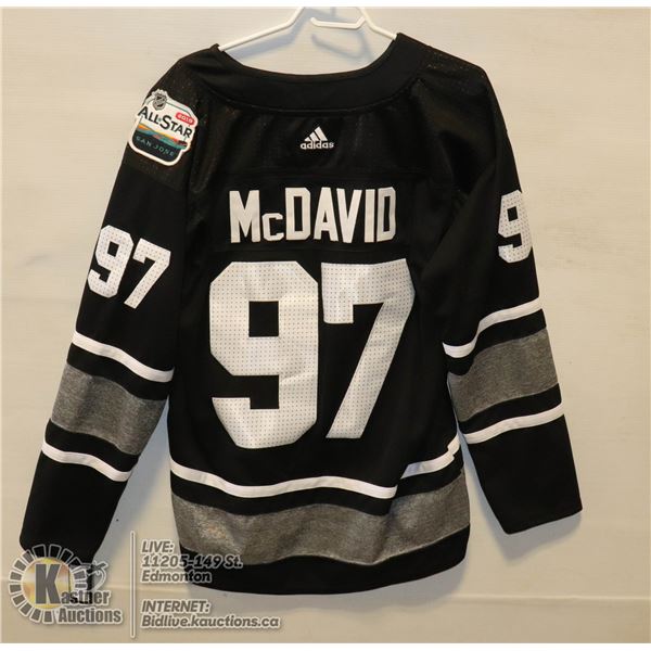 NEW W/TAGS CONNOR MCDAVID 2019 ALL STAR JERSEY