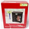 Image 1 : NEW ESPRESSO FINISH WOODEN JEWELLERY BOX