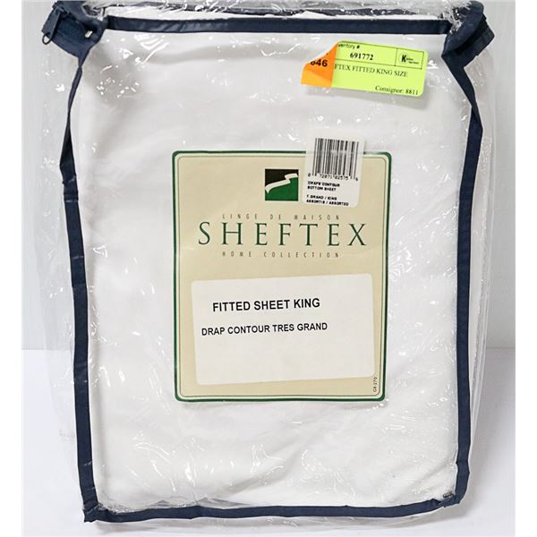 NEW SHEFTEX FITTED KING SIZE SHEET