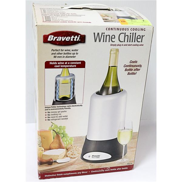 BRAVETTI CONTINUOUS COOLING WINE CHILLER