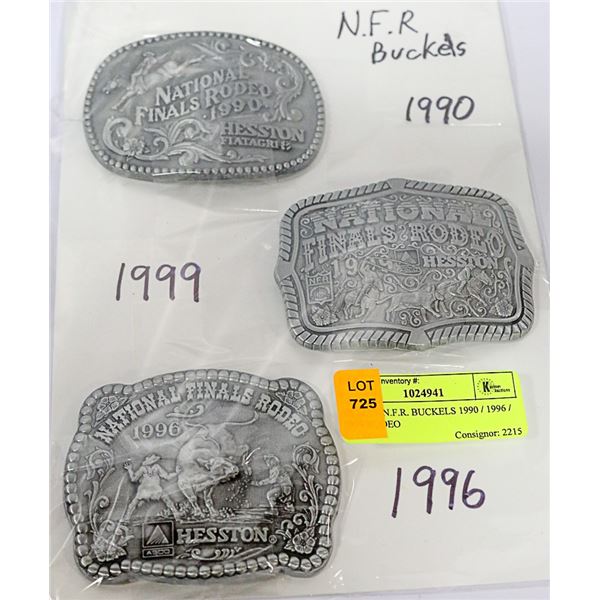 ESTATE N.F.R. BUCKLES 1990 / 1996 / 1999 RODEO