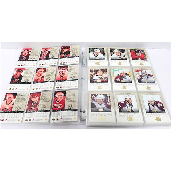 2002 COMPLETE UD CLASSIC PORTRAITS SET 1-100