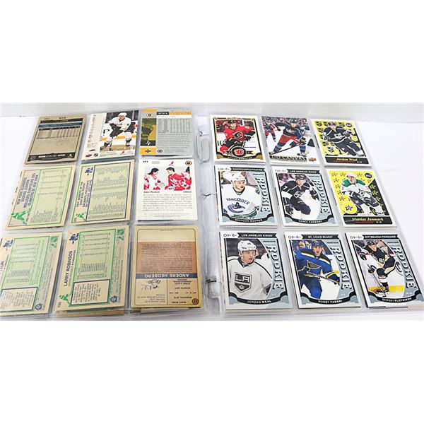 45 PLUS STARS & INSERTS HOCKEY CARD COLLECTION