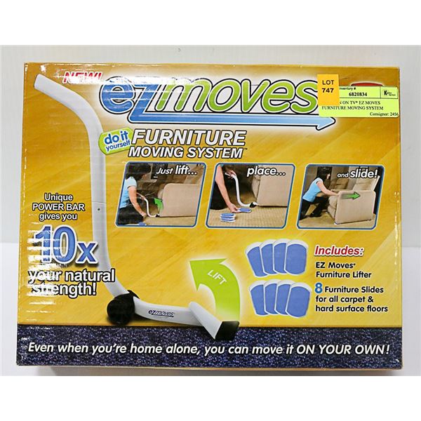 *AS SEEN ON TV* EZ MOVES FURNITURE MOVING SYSTEM