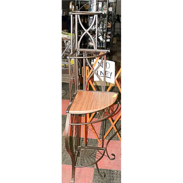 CORNER MULTI-TIER BAKERS RACK
