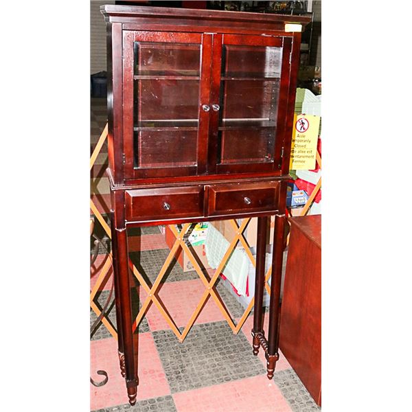 OVER THE TOILET BATHROOM BARLEY TWIST LEG CABINET