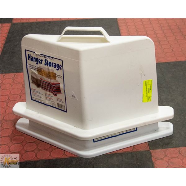LOT OF 2 HANGER STORAGE TOWERS