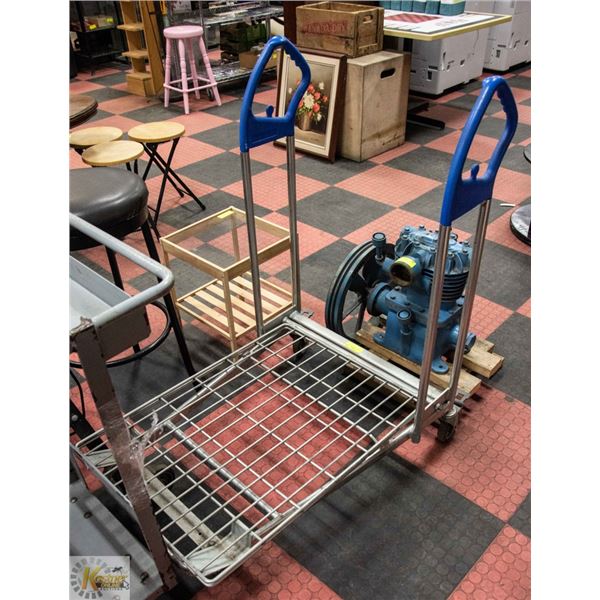 STAINLESS STEEL CART 36" X 24"