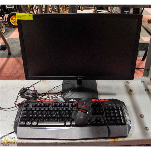 LIFES GOOD 22" MONITOR WITH KEYBOARD AND