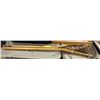 Image 1 : VINTAGE LACROSSE STICKS PAIR