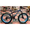 Image 1 : BENSHI FAT TIRE BIKE BLACK AND BLUE